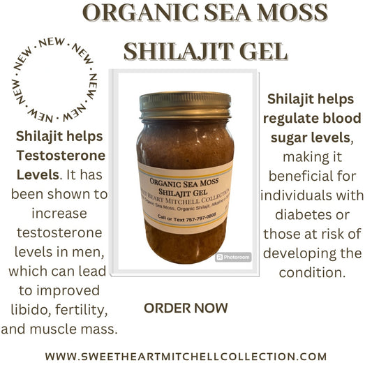 Organic Sea Moss Shilajit Gel