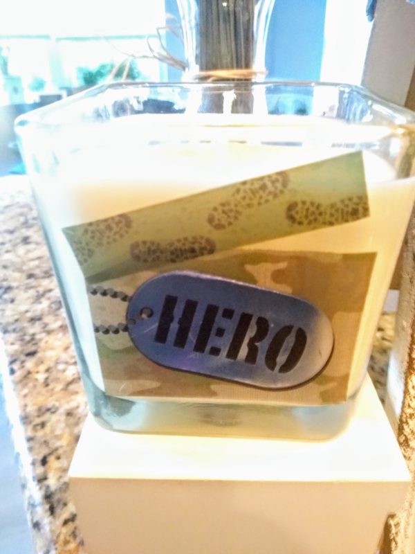 Customized Military Soy Candles
