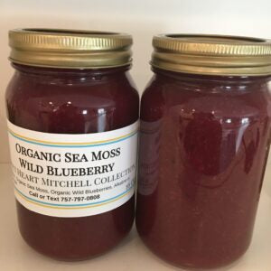 Organic Sea Moss Wild Blueberry Gel