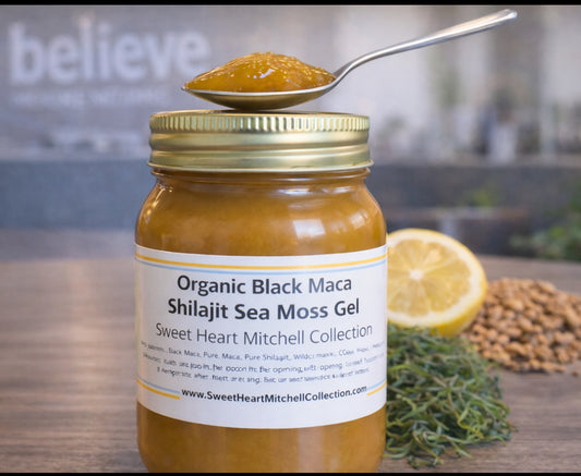 Organic Black Maca Shilajit Sea Moss Gel