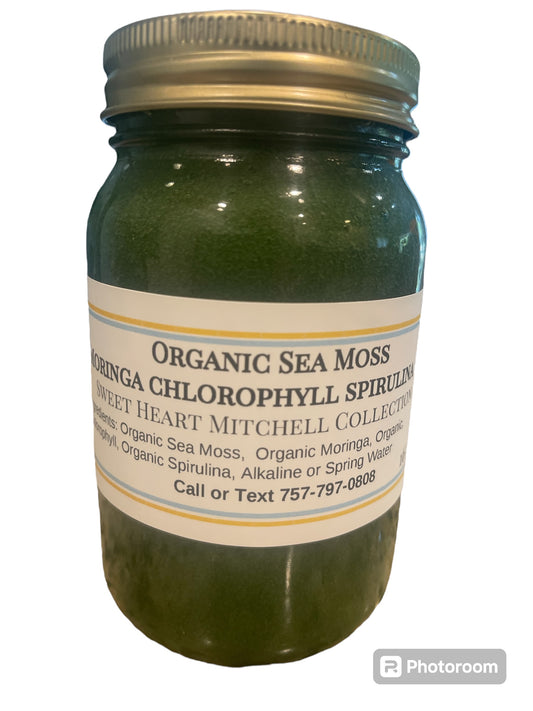 Organic Sea Moss Moringa Gel