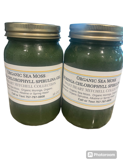 Organic Sea Moss Moringa Gel