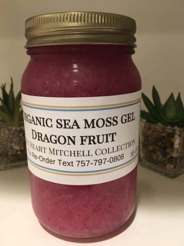 Organic Sea Moss Dragon Fruit Gel