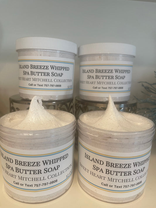12 oz Island Breeze Whipped Spa Butter