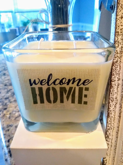 Customized Military Soy Candles