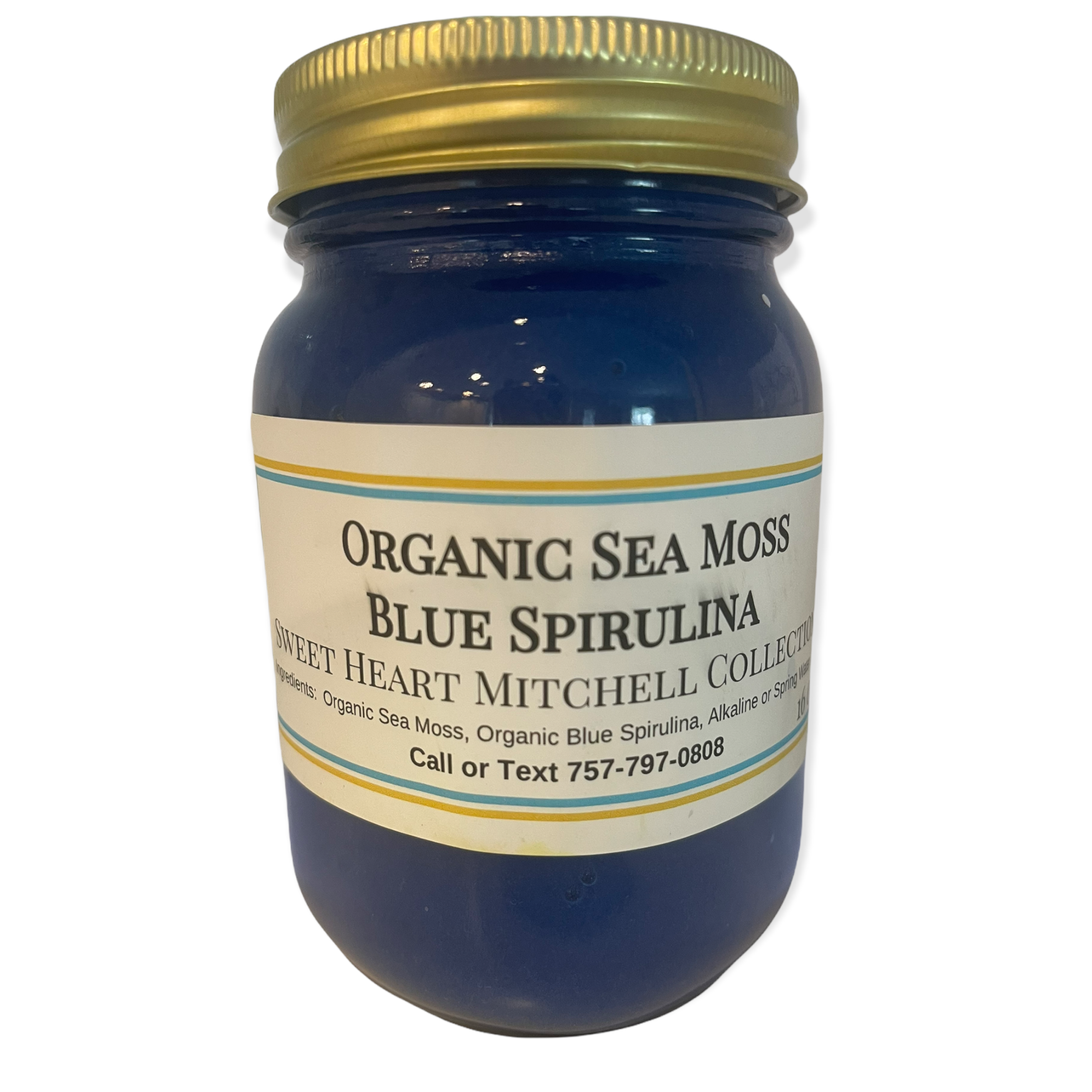 Blue Spirulina Sea Moss Gel — iJuice