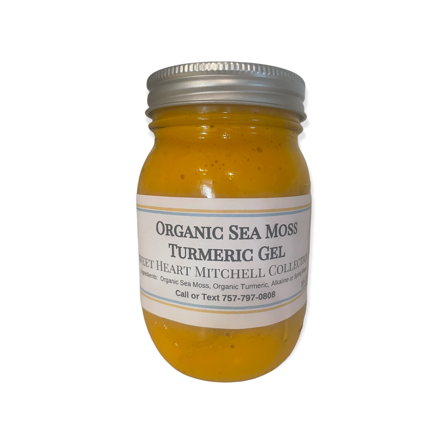 Organic Sea Moss Turmeric Gel