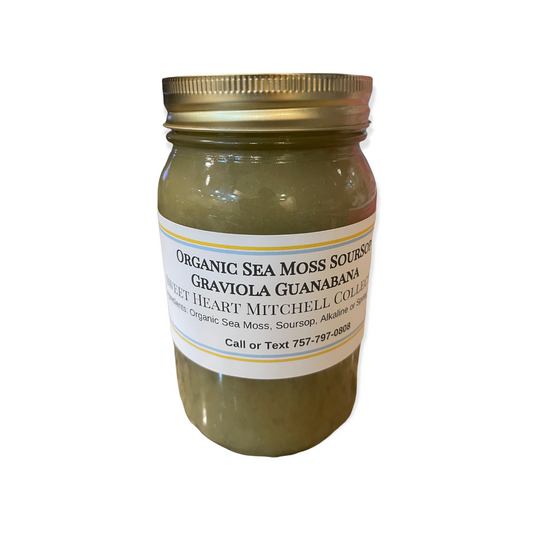 Organic Sea Moss Soursop Gel (Graviola/Guanabana)