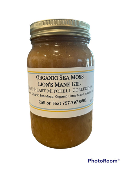 Organic Sea Moss Lion’s Mane