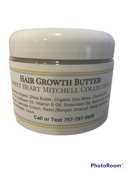 Organic Hair Growth Butter 12 oz