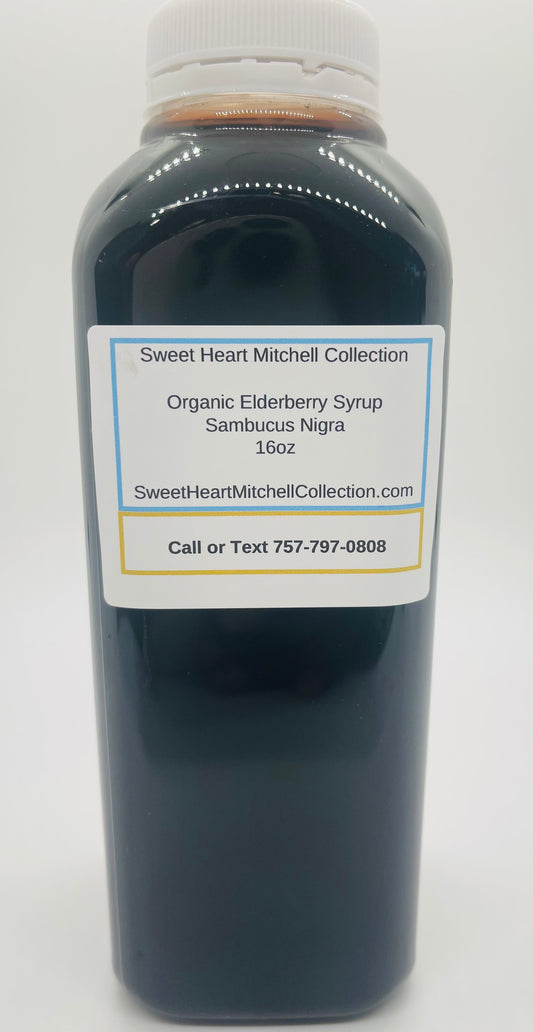 Organic Elderberry Syrup (Sambucus Nigra)
