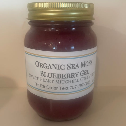 Organic Sea Moss Blueberry Gel