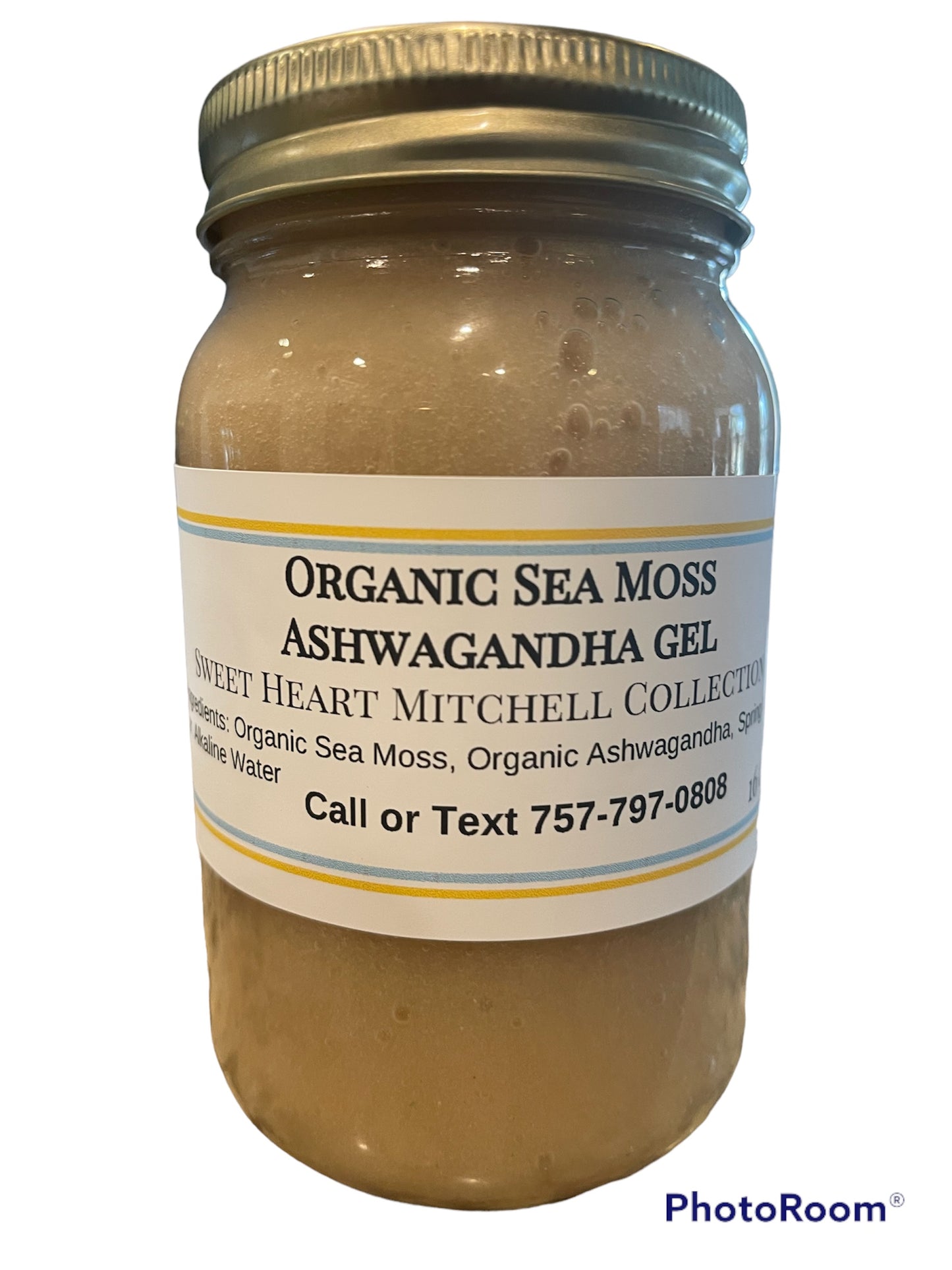 Organic Sea Moss Ashwagandha Gel